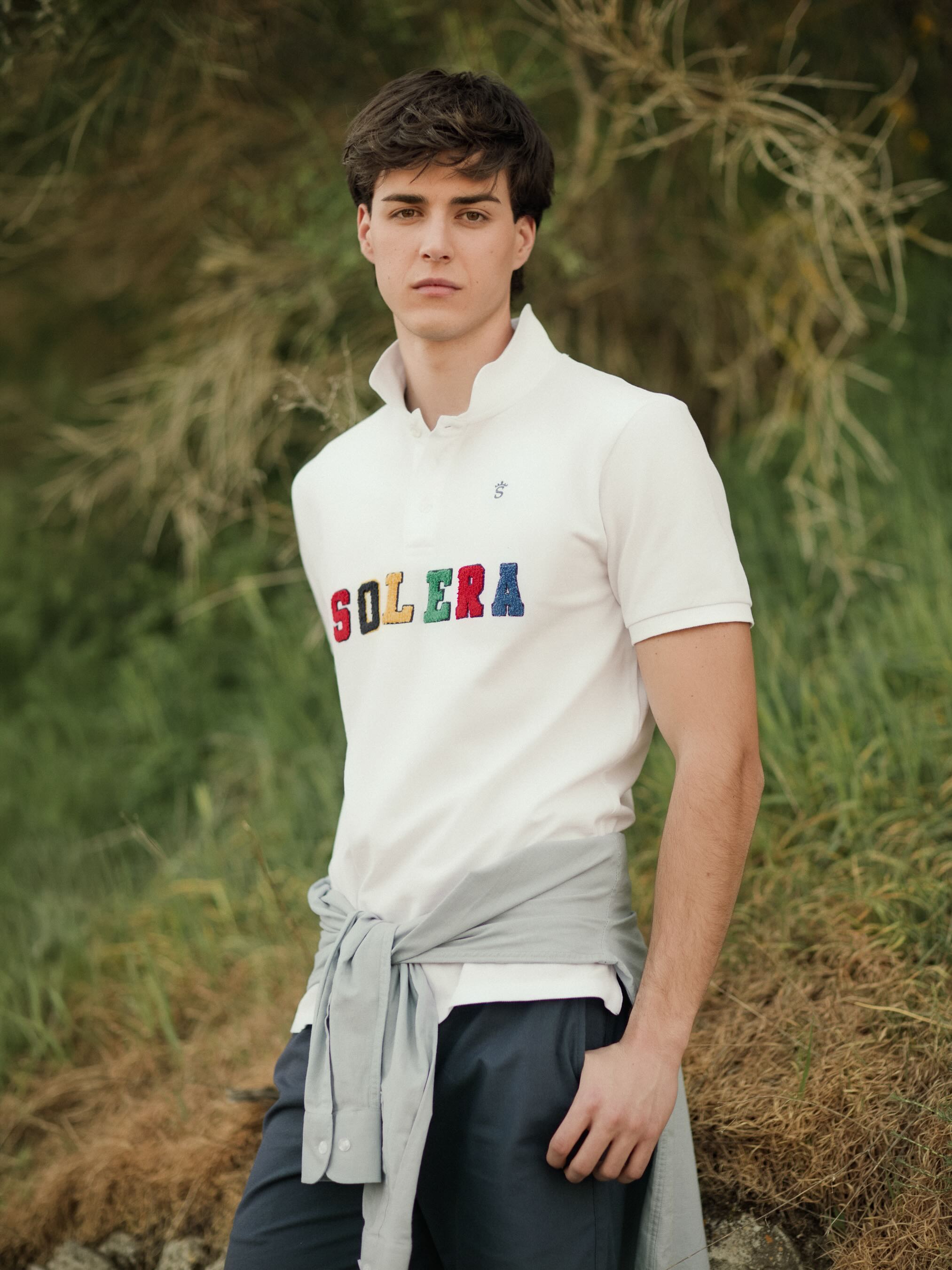 Polo Blanco Terry