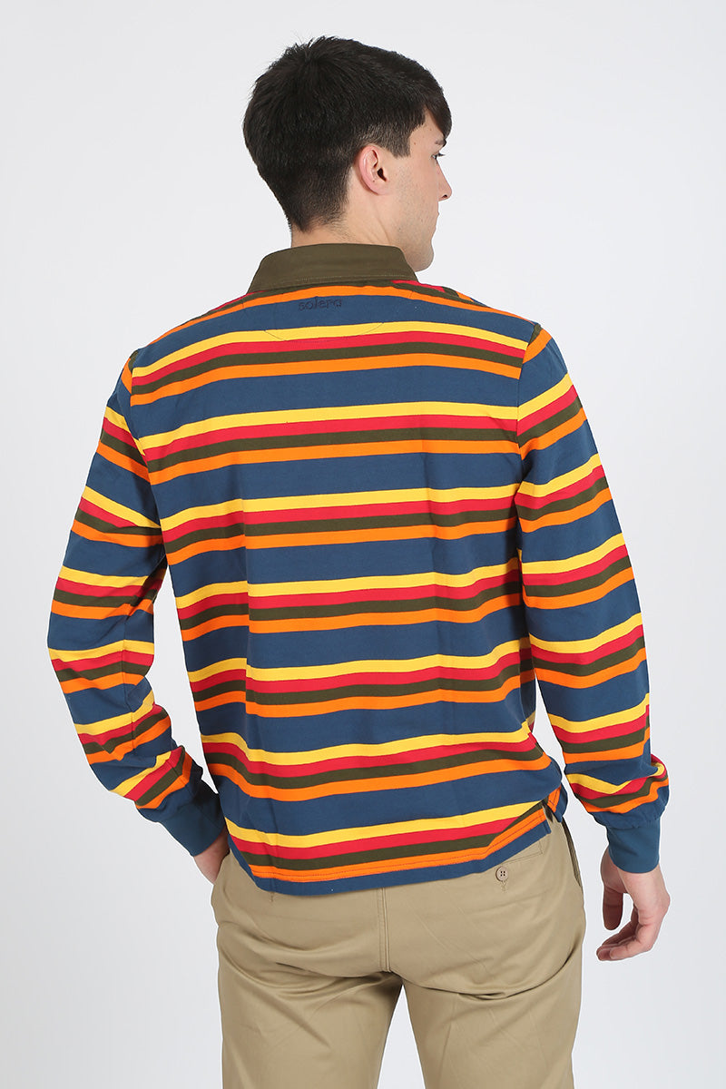 Polo rayas rugby colores