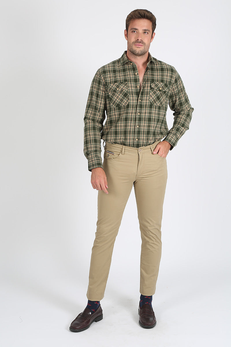 Pantalon Tostado