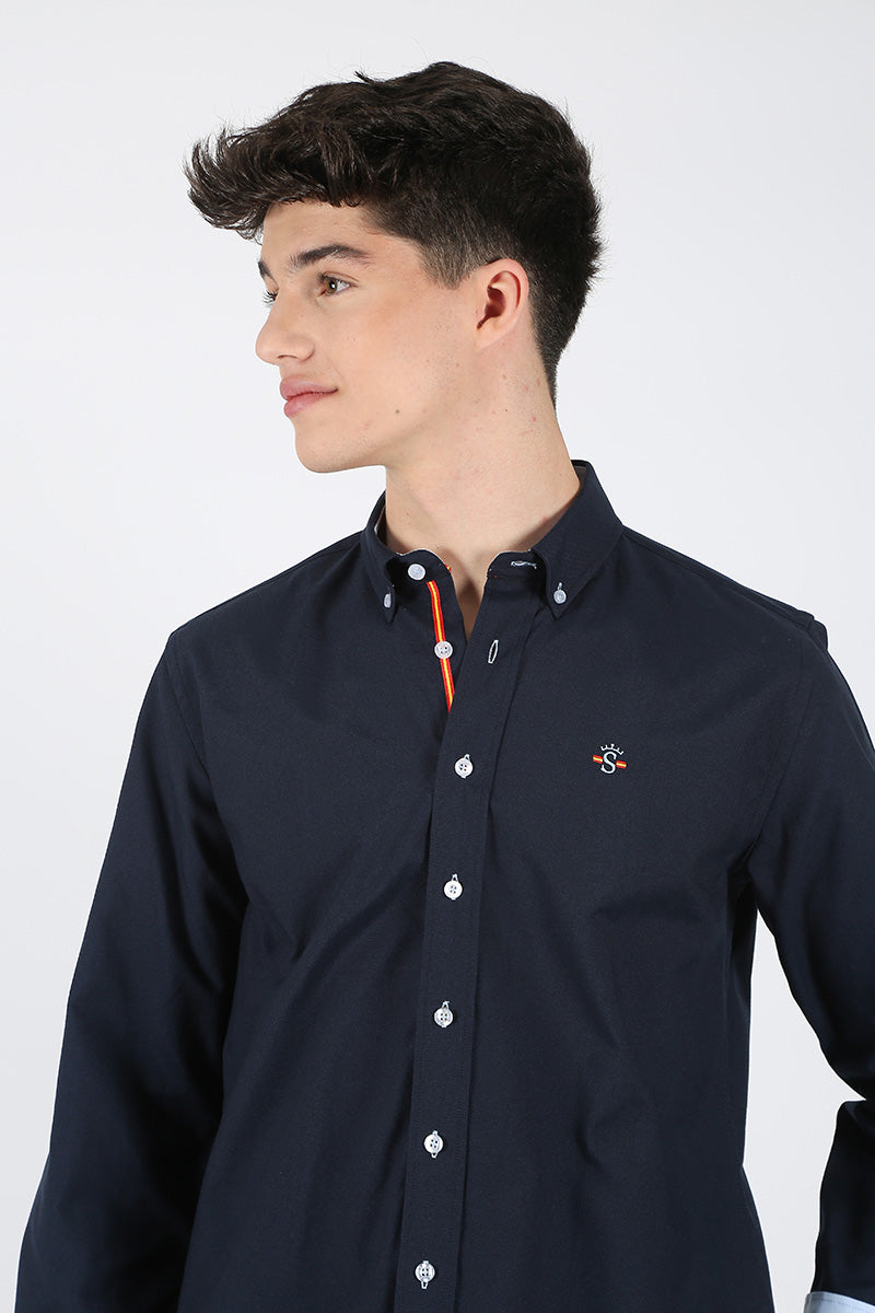 Camisa España Marino