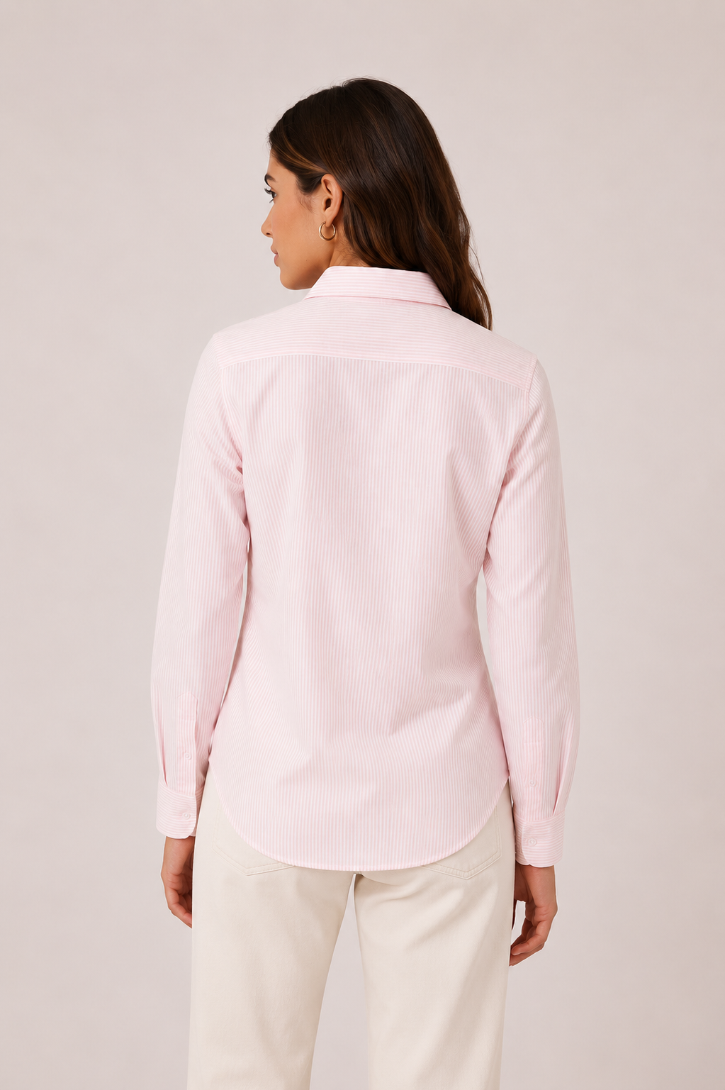 Camisa Rayas Rosa