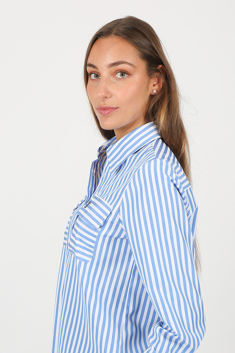 camisa Azul