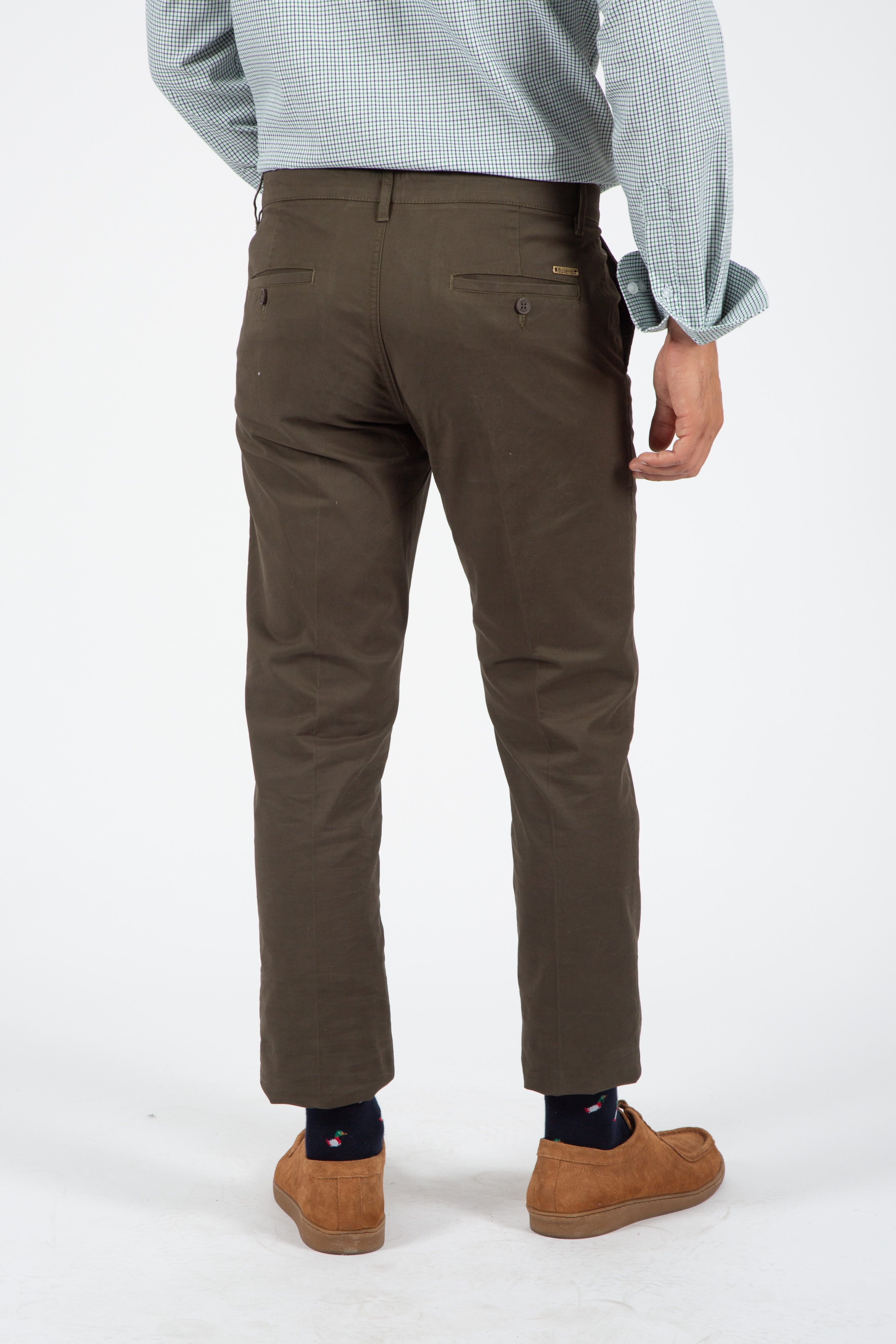 Pantalon chino Kaki
