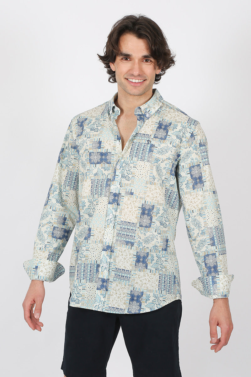 Camisa Azul