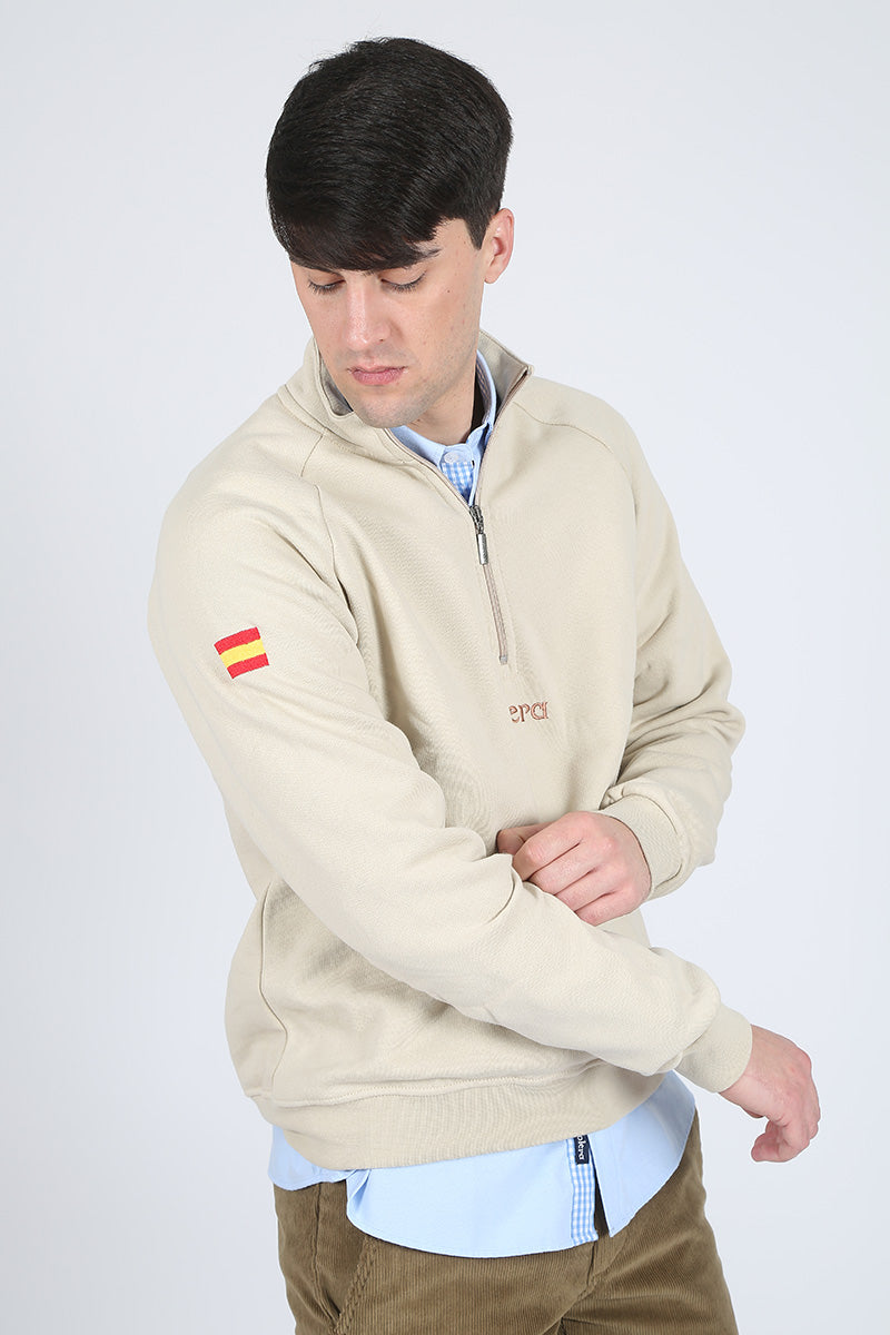 Sudadera España Piedra