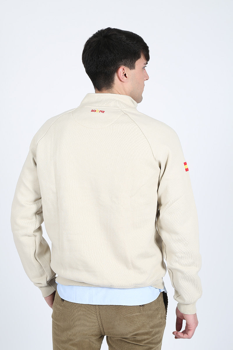 Sudadera España Piedra