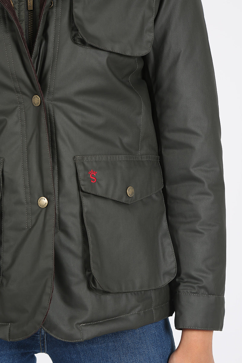 parka  encerada KAKI
