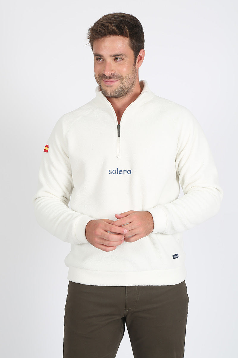 Sudadera polar España Crudo