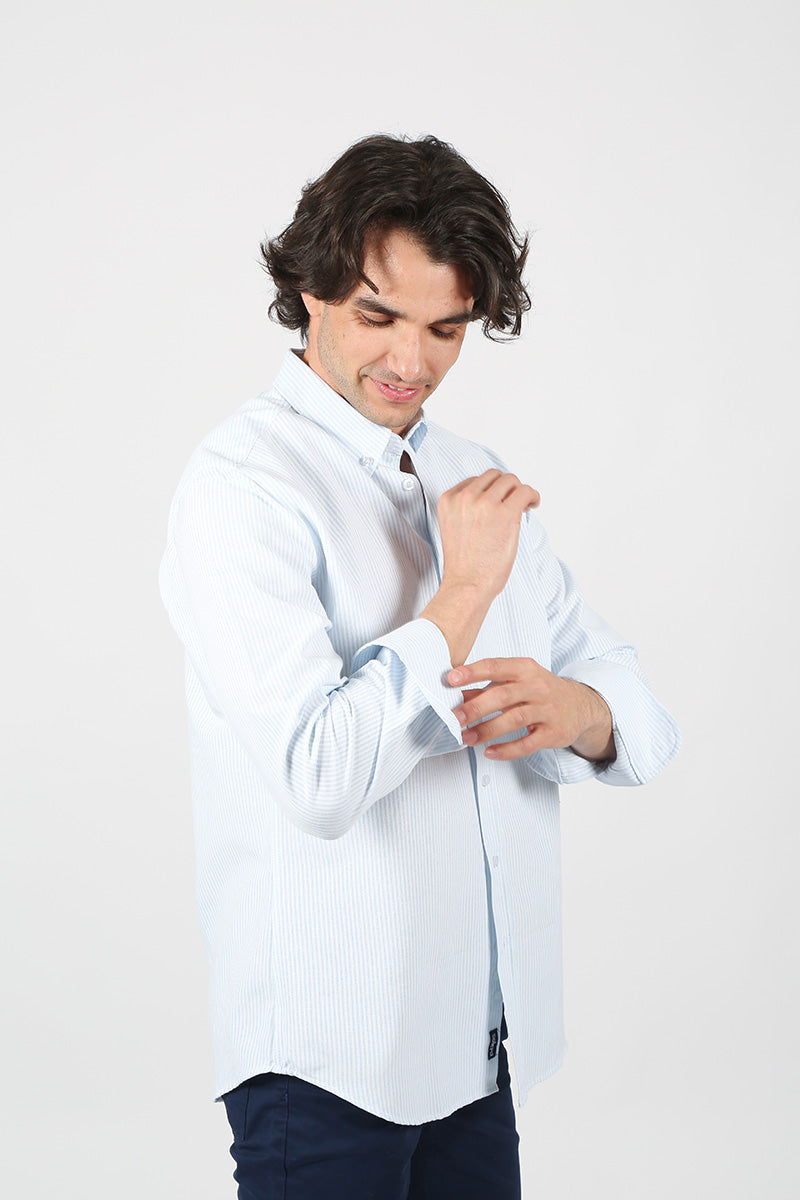 Camisa Celeste