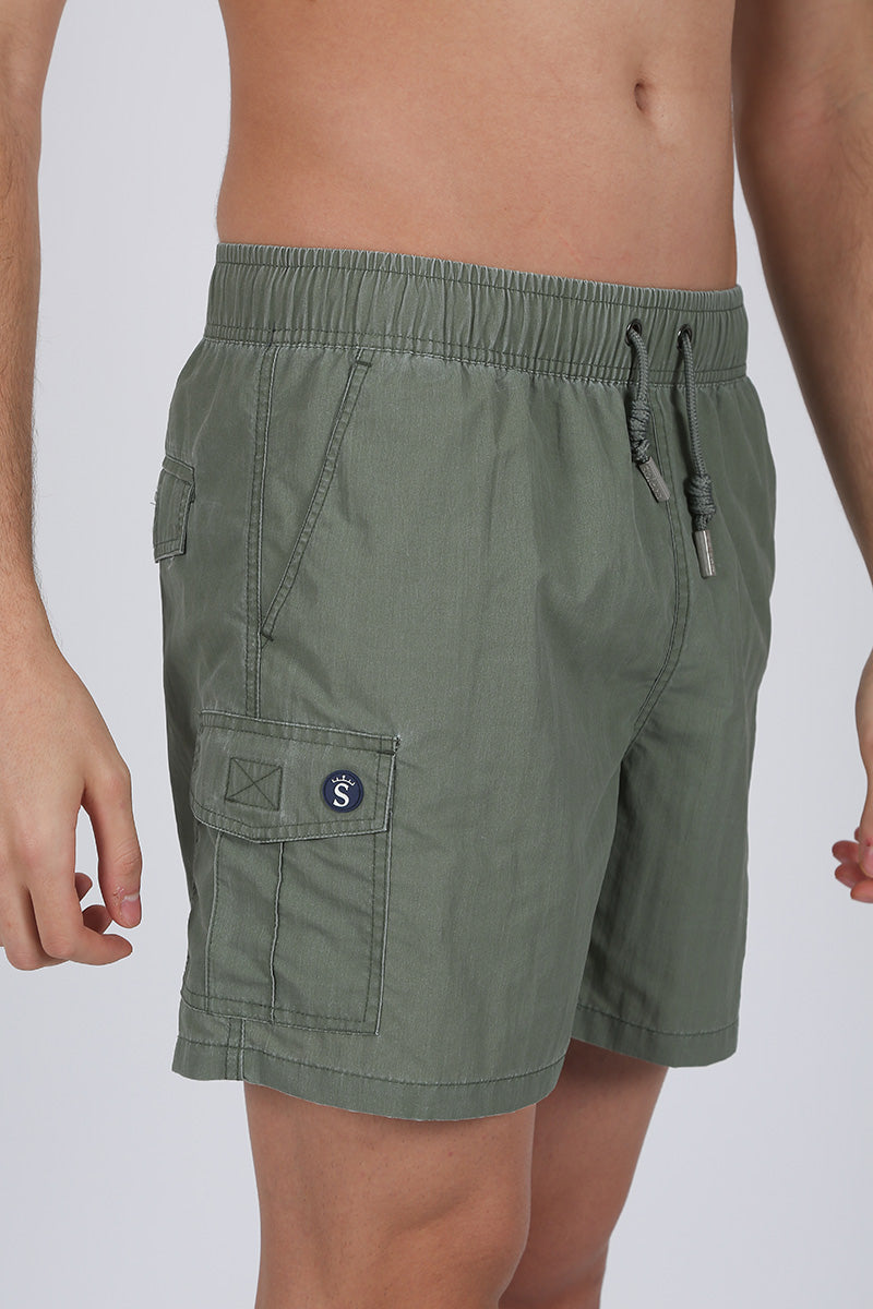 Bañador lavado Kaki