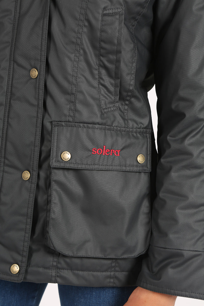 Parka Encerada Marino