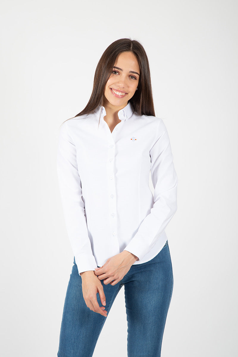 Camisa oxford España blanca