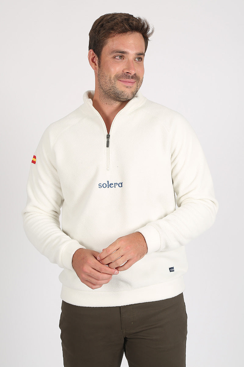 Sudadera polar España Crudo