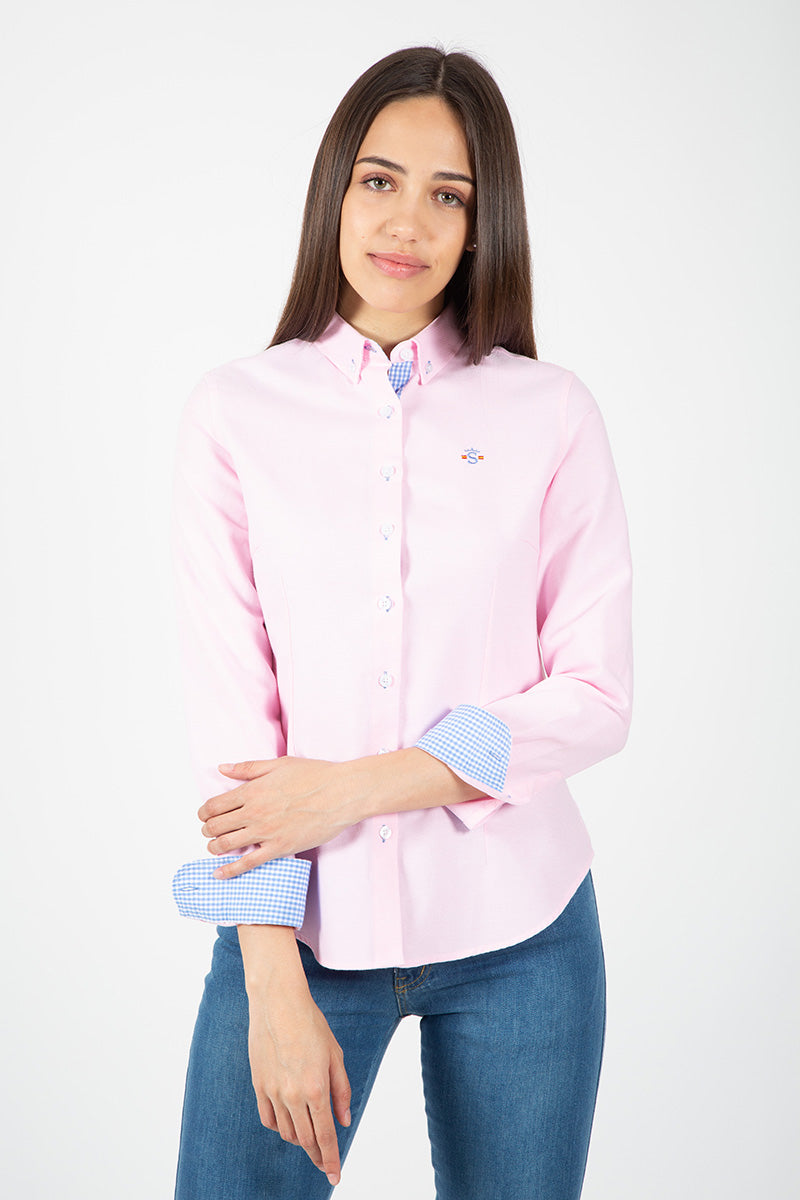 Camisa Oxford España Rosa