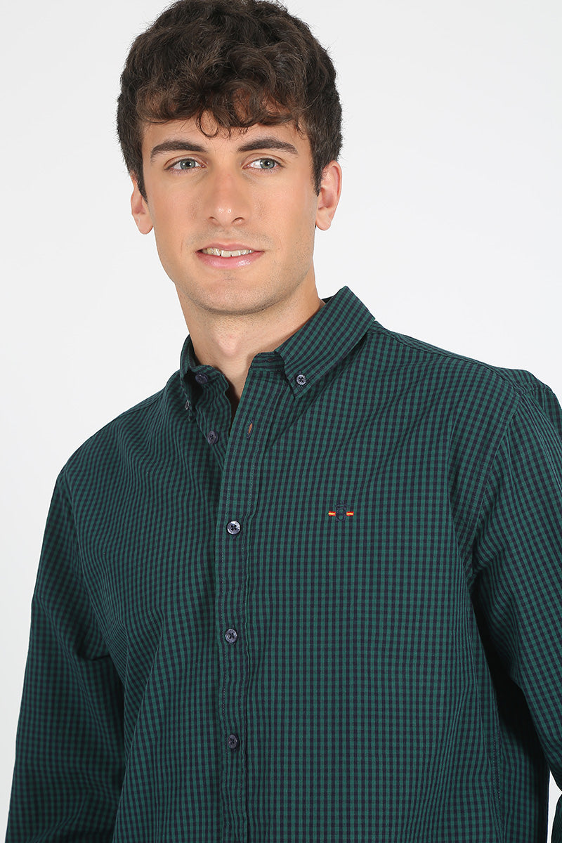 Camisa Verde Botella