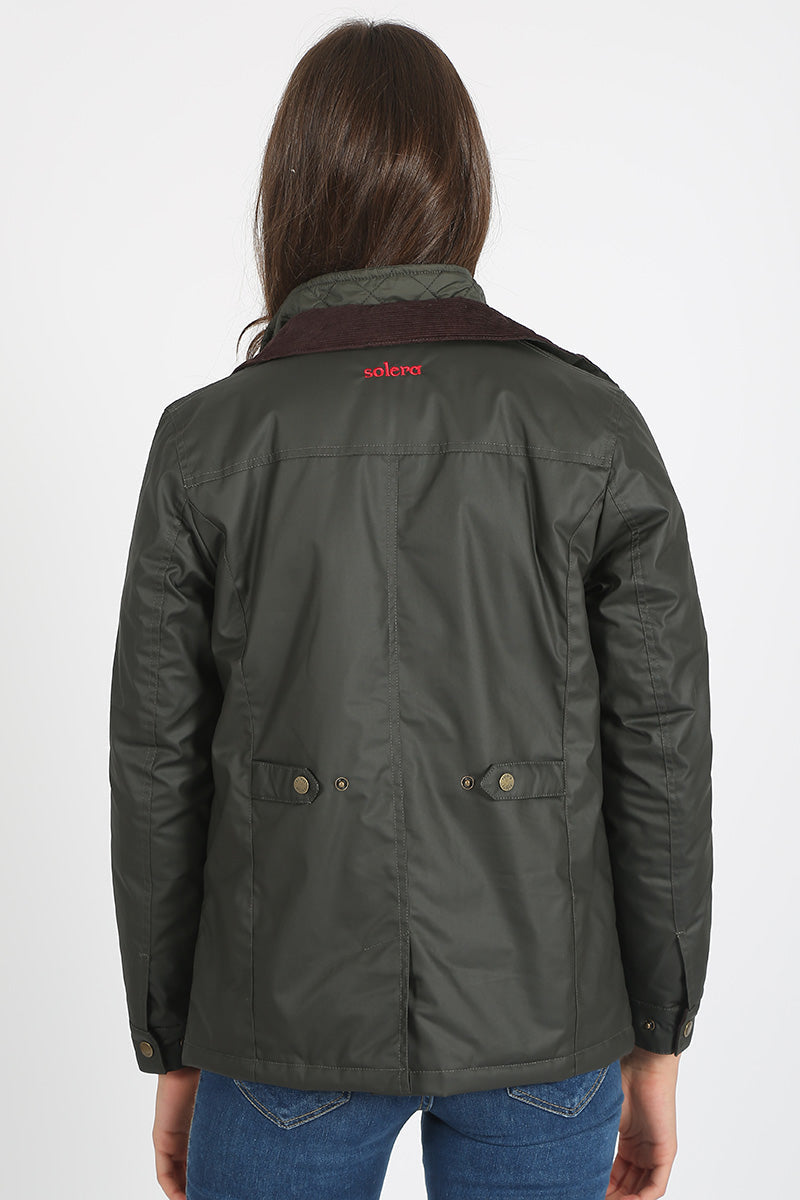 parka  encerada KAKI