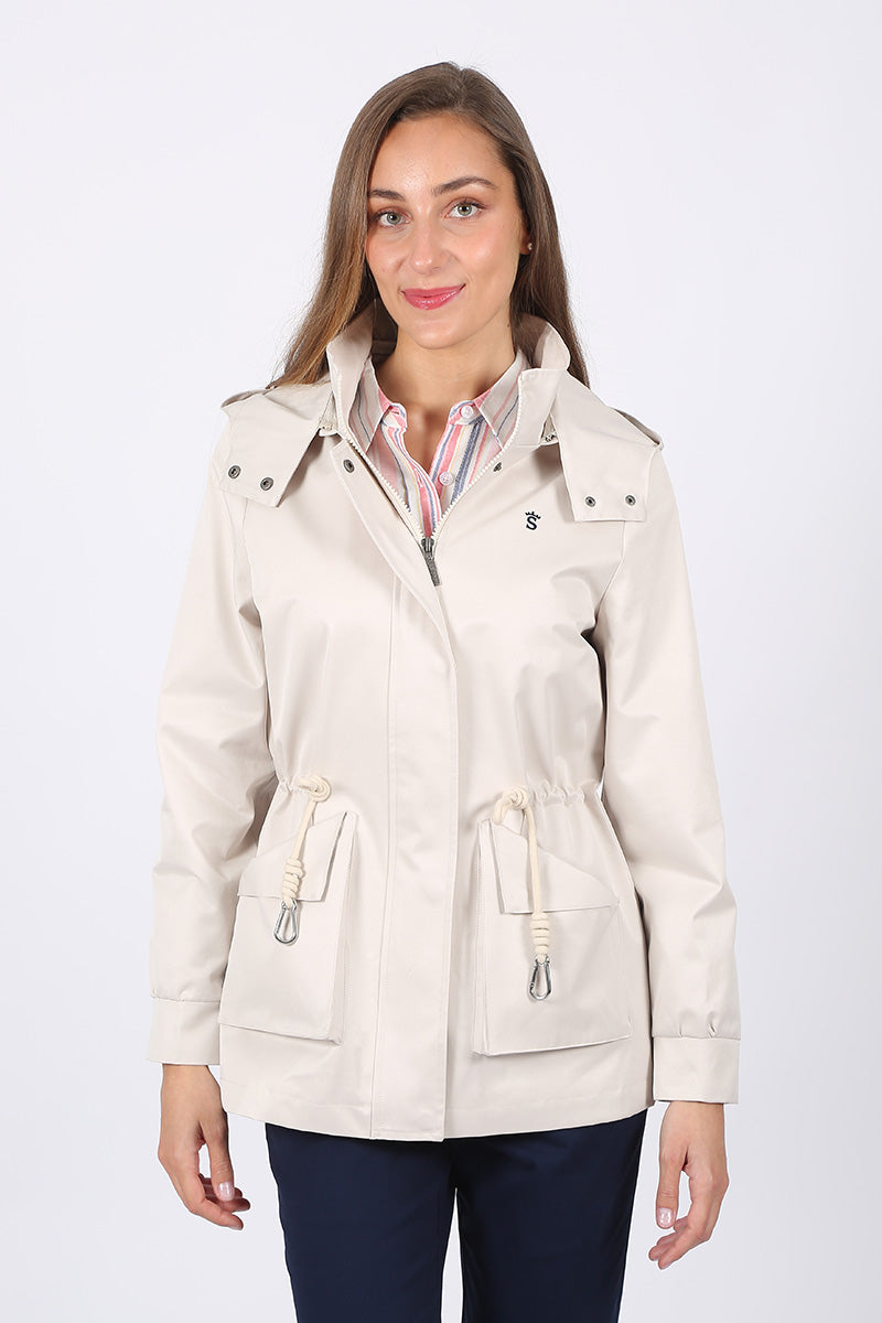 Beige Parka