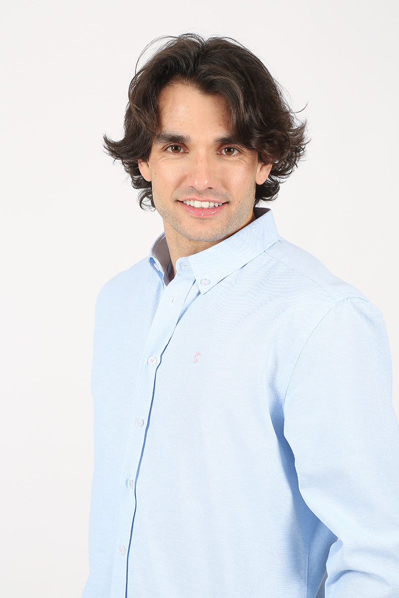 Camisa Celeste