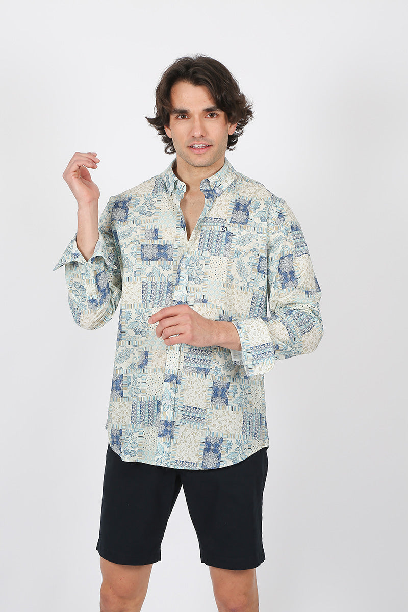 Camisa Azul