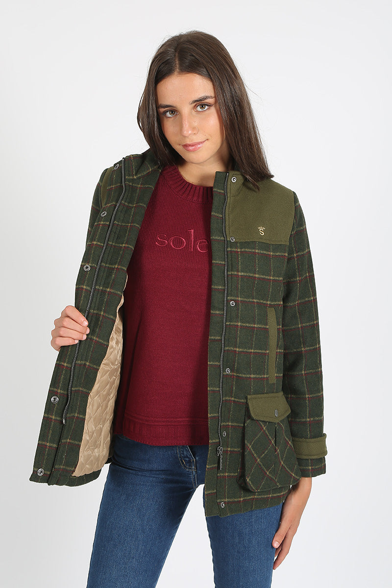 Khaki cloth jacket