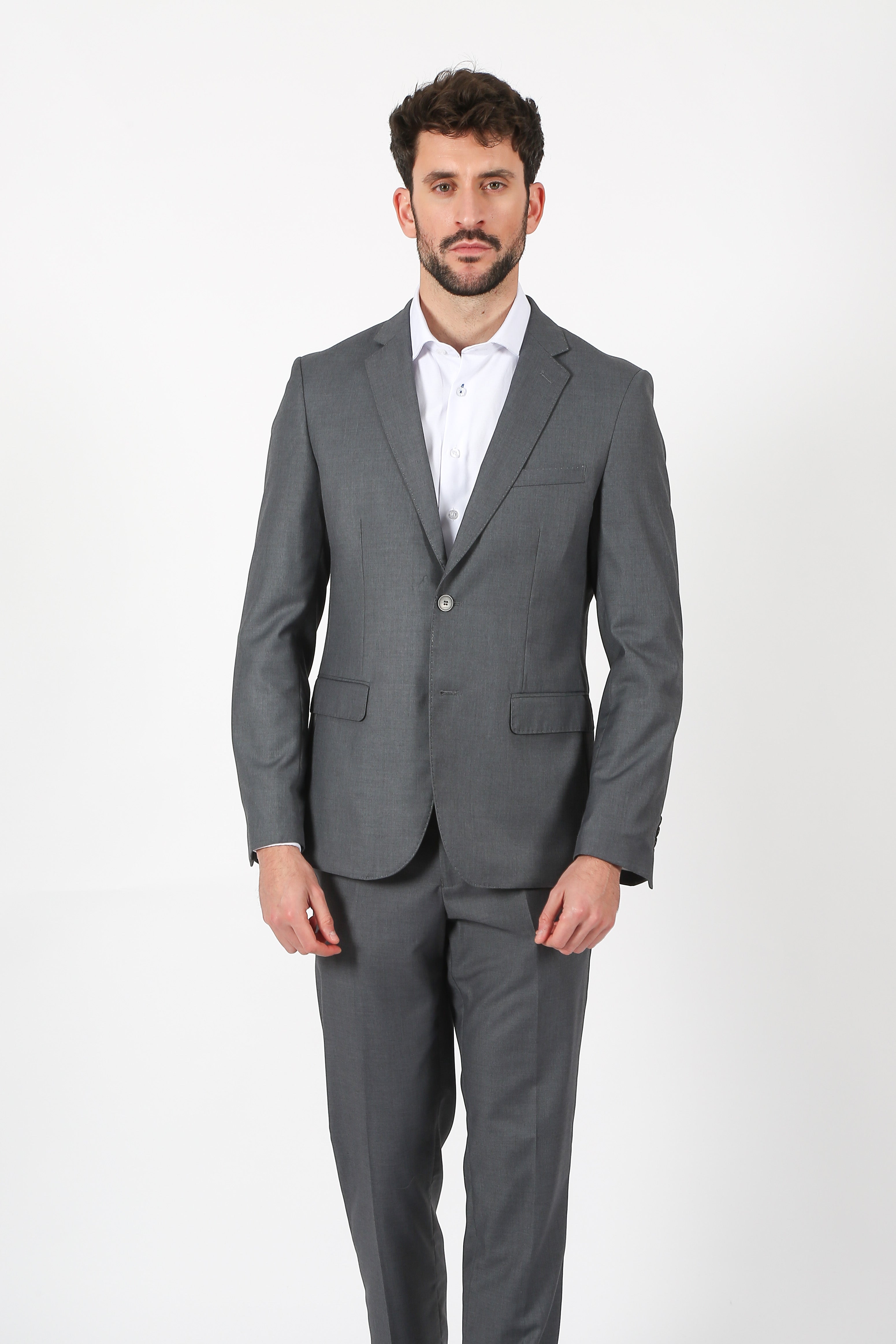 Traje Gris