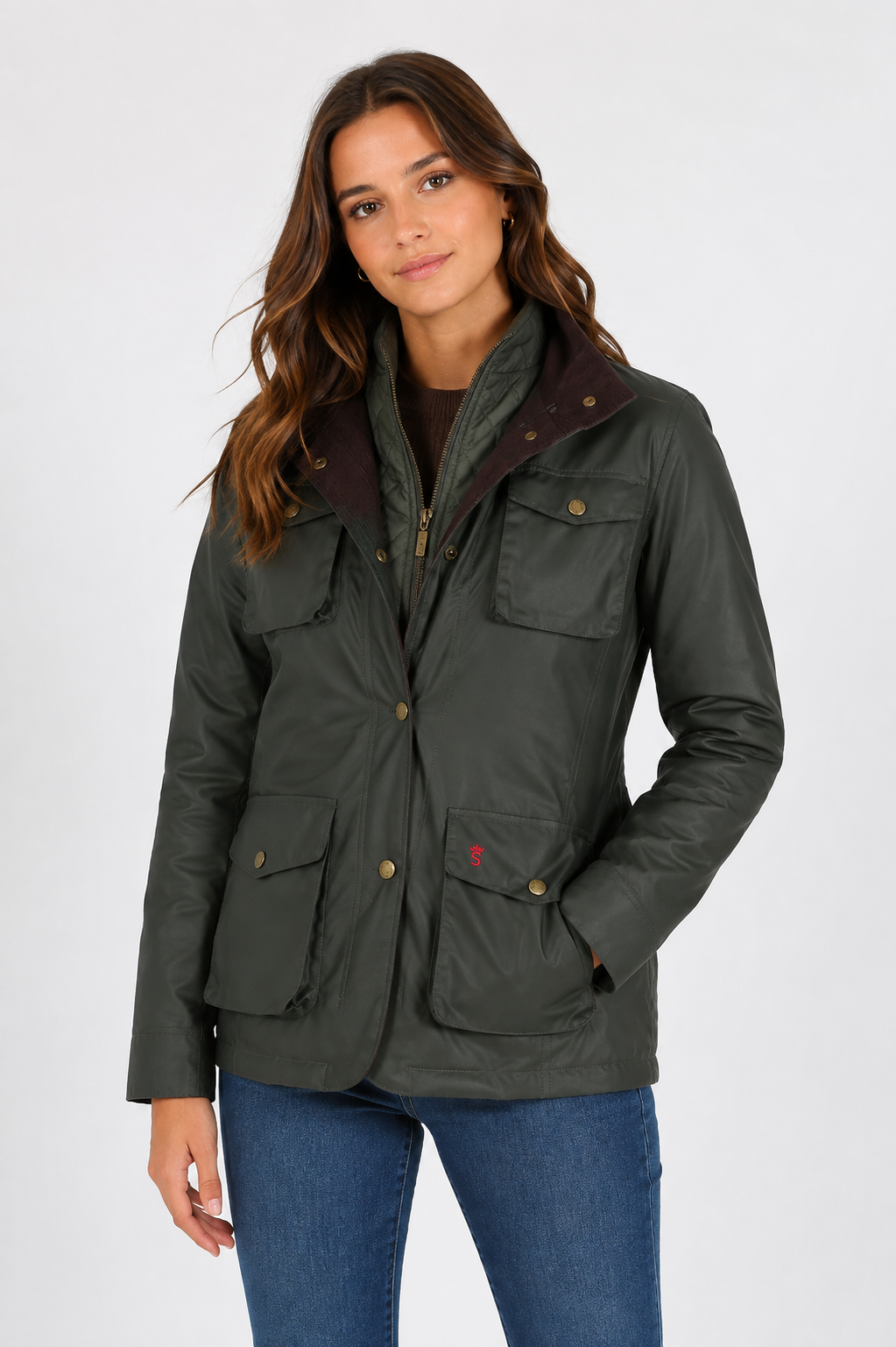 parka  encerada KAKI