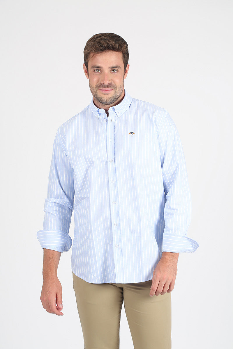 Camisa Celeste