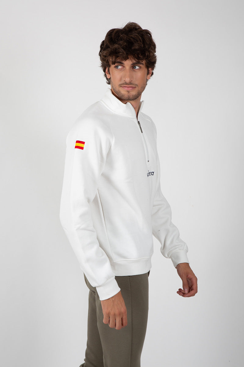 Sudadera España blanca