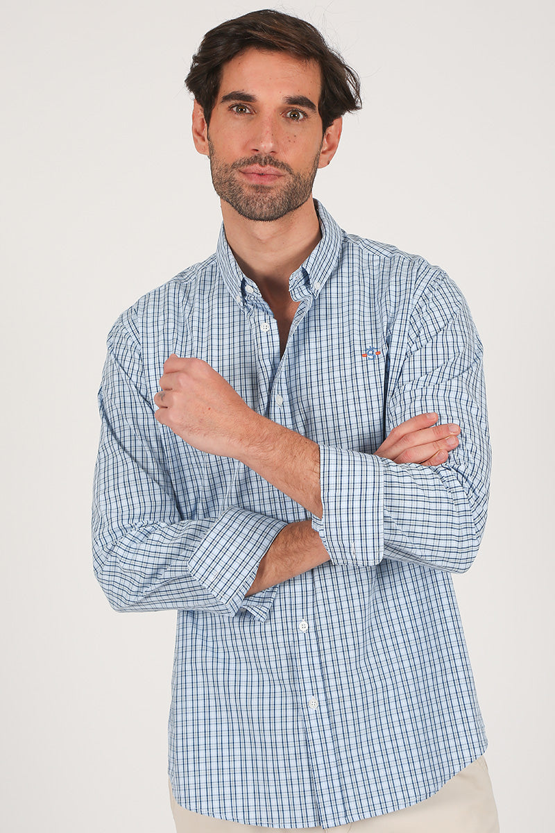Camisa Celeste