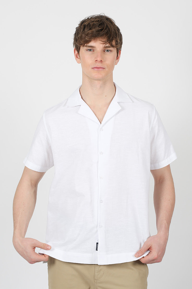 Camisa lino blanco