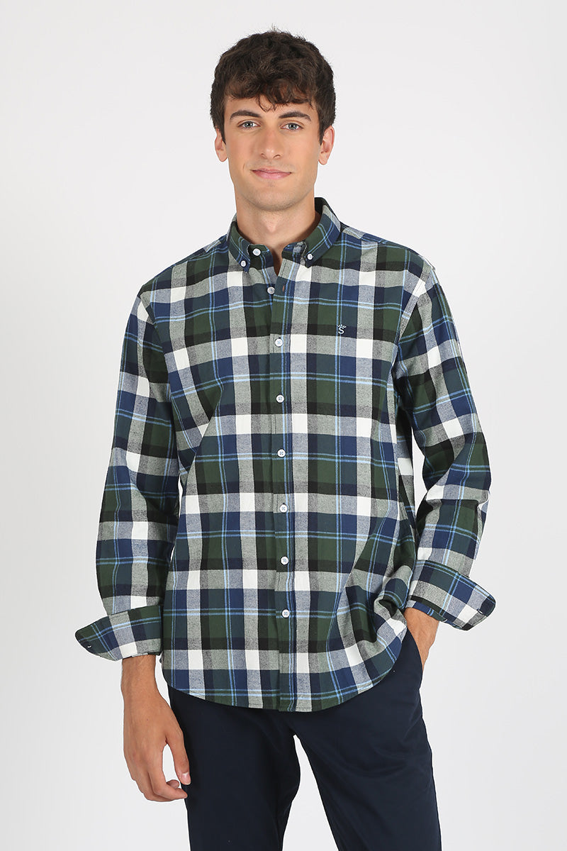 Camisa Verde Botella