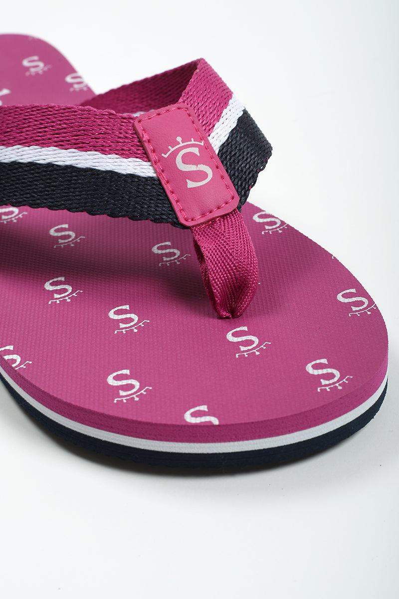 Fuchsia Flip Flop