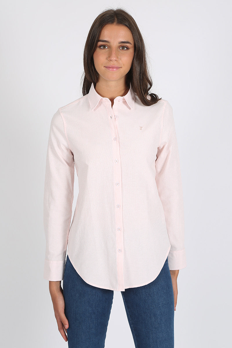 Camisa Suelta Rosa