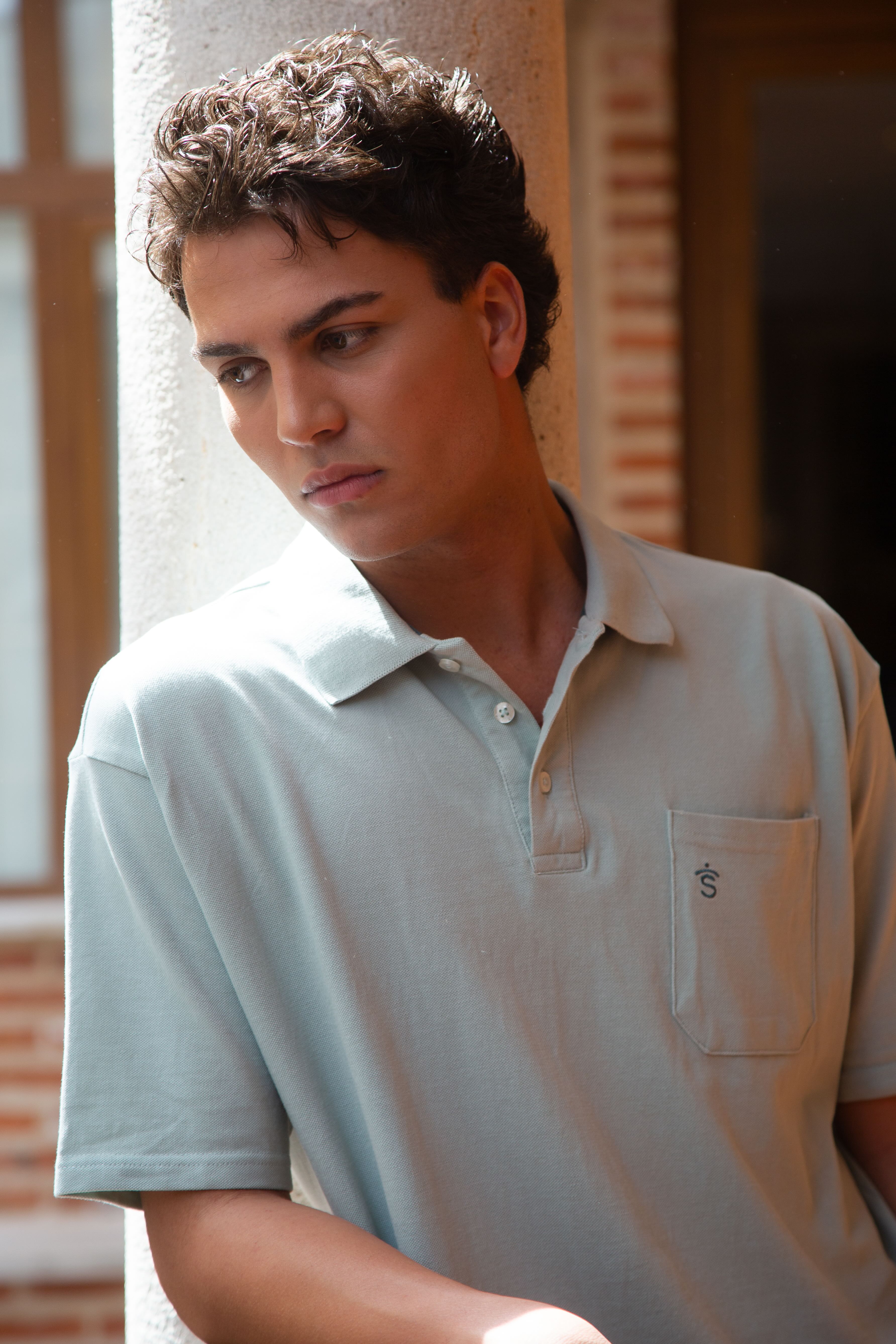 Polo oversize VERDE