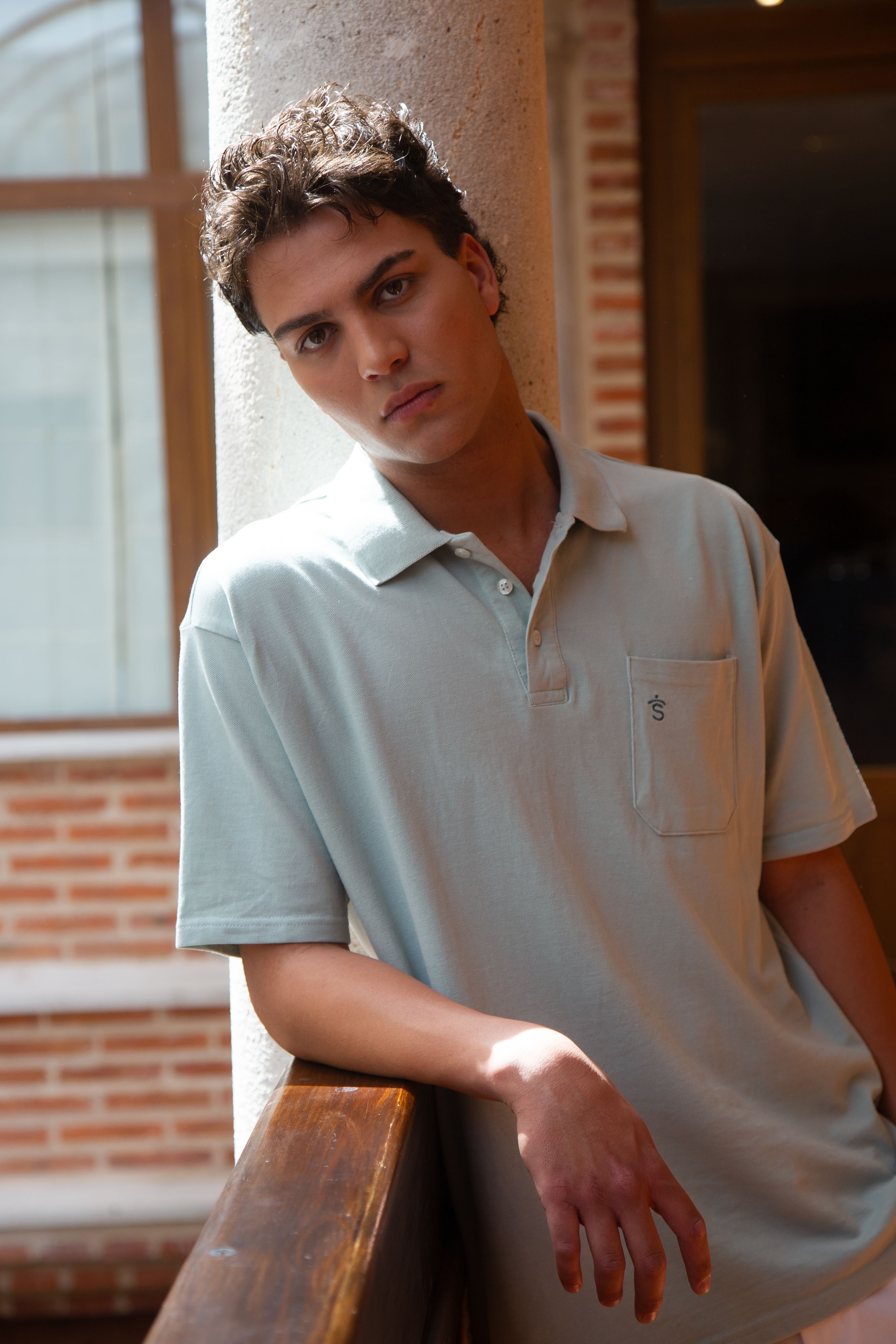 Polo oversize VERDE