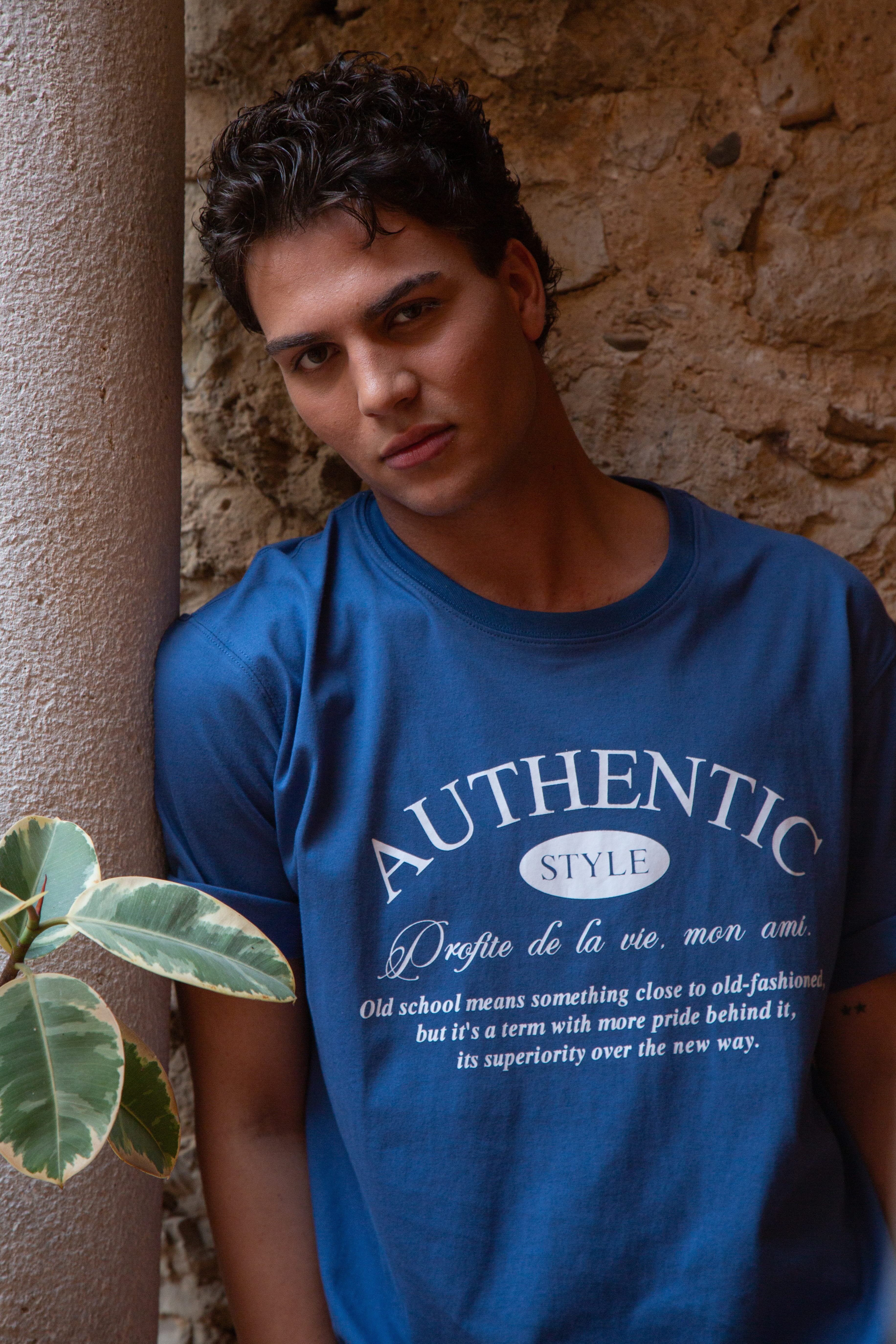 Camiseta Azul