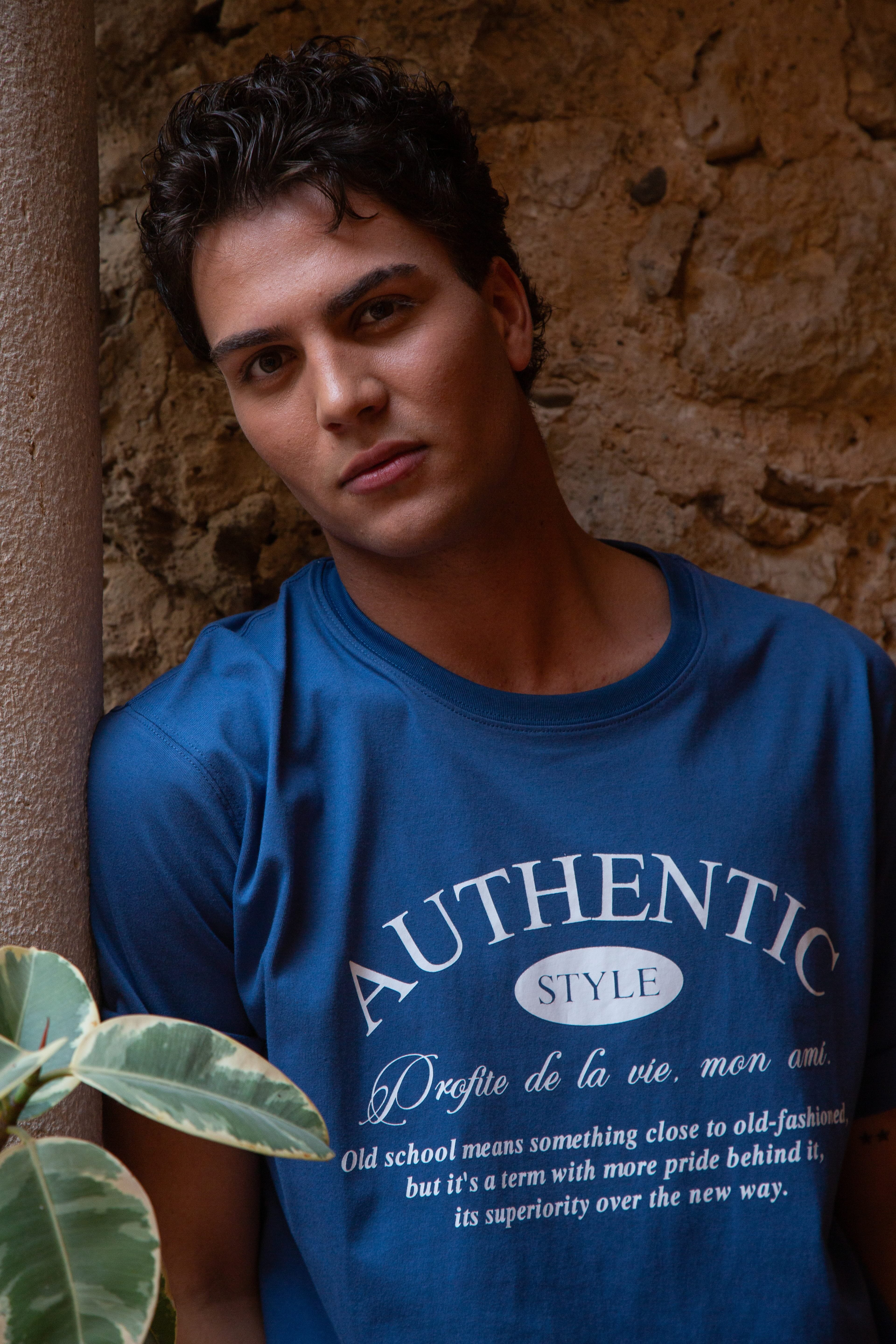 Camiseta Azul