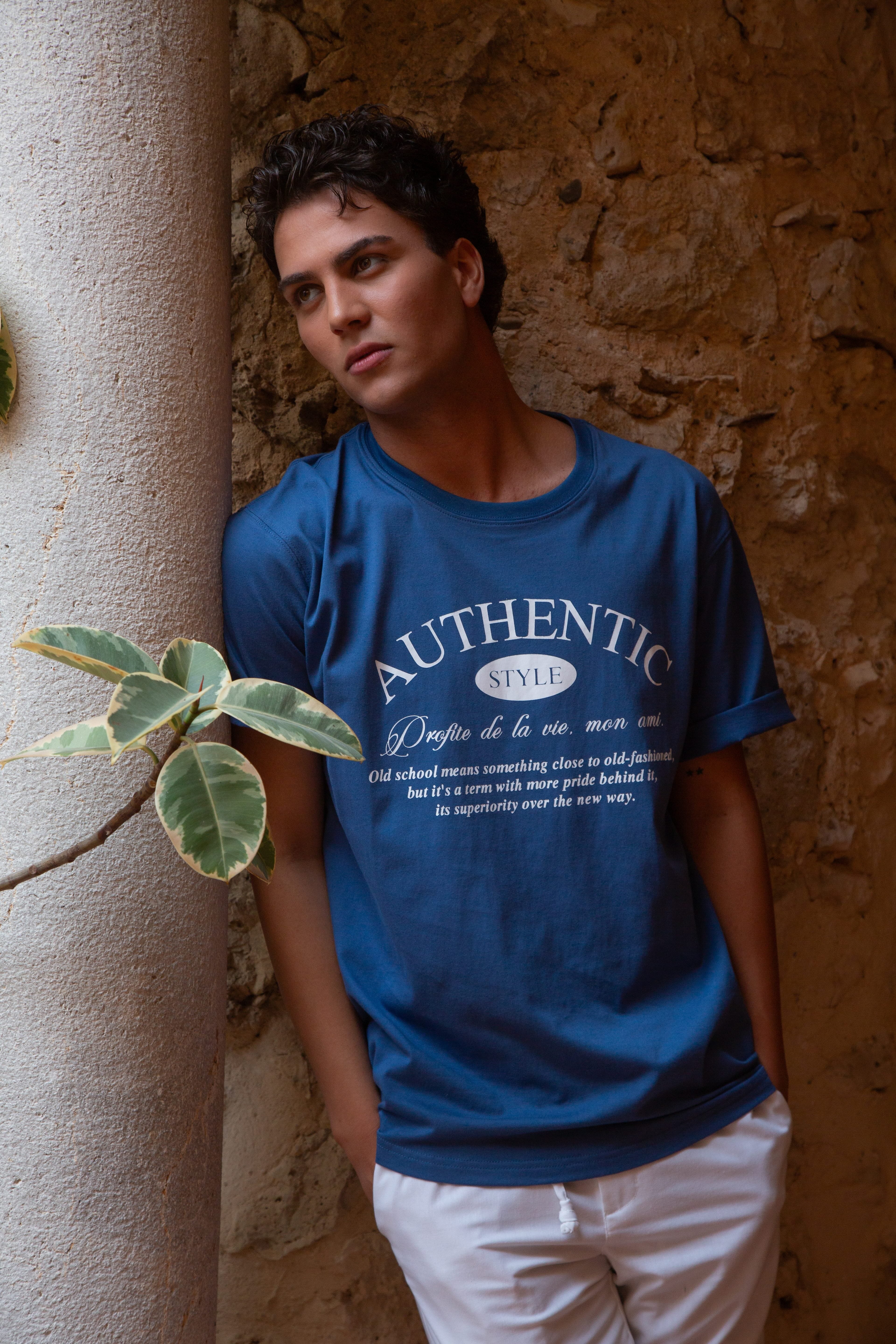 Camiseta Azul