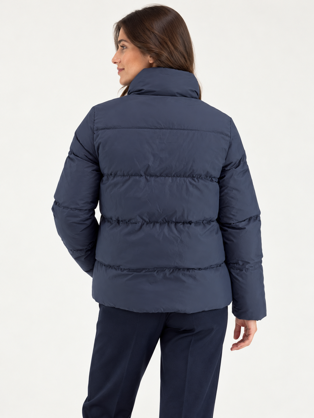 Parka Pluma Marino
