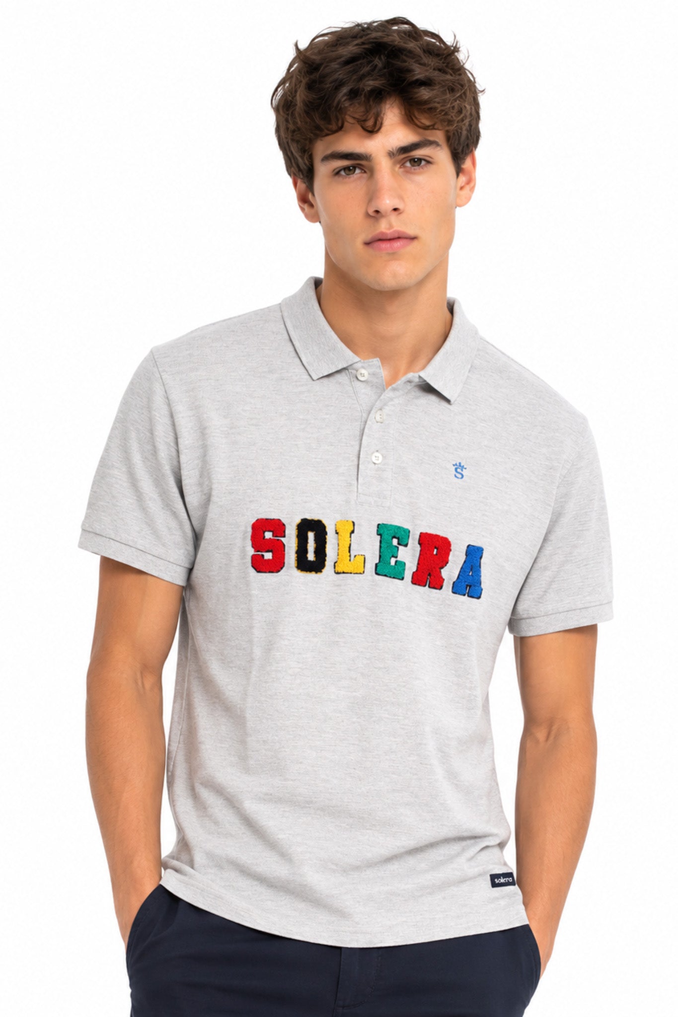 Polo Gris Terry