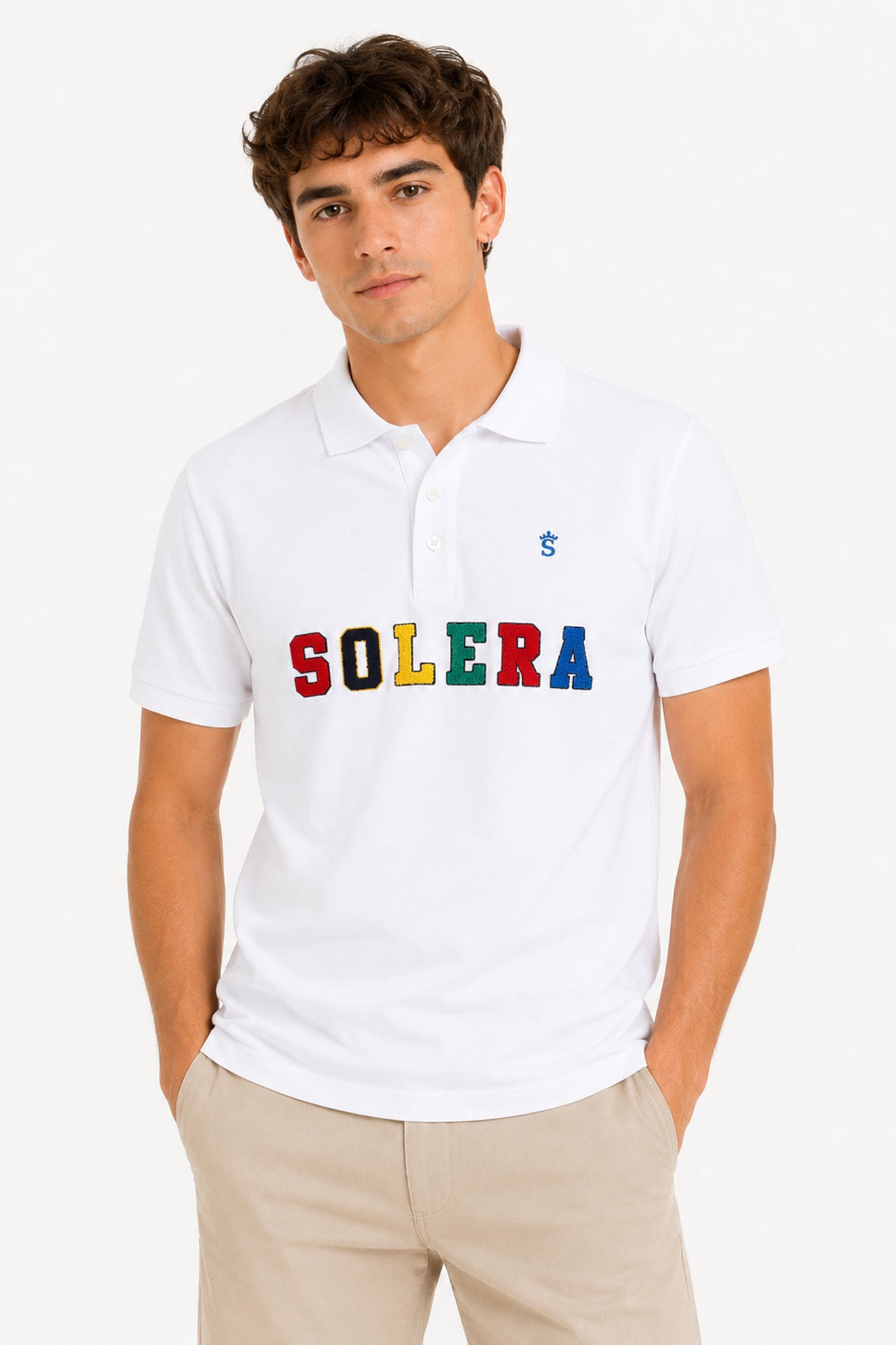 Polo Blanco Terry