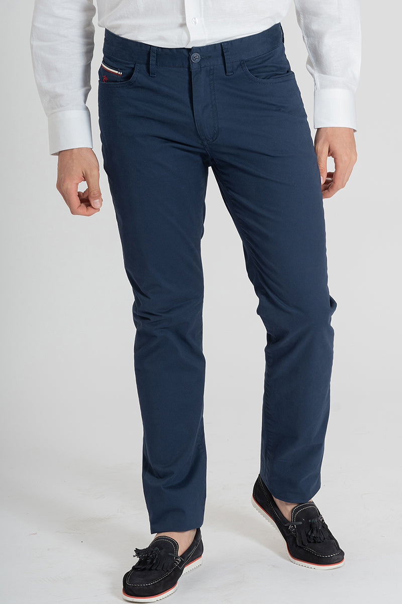 Pantalón 5 bolsillos Marino