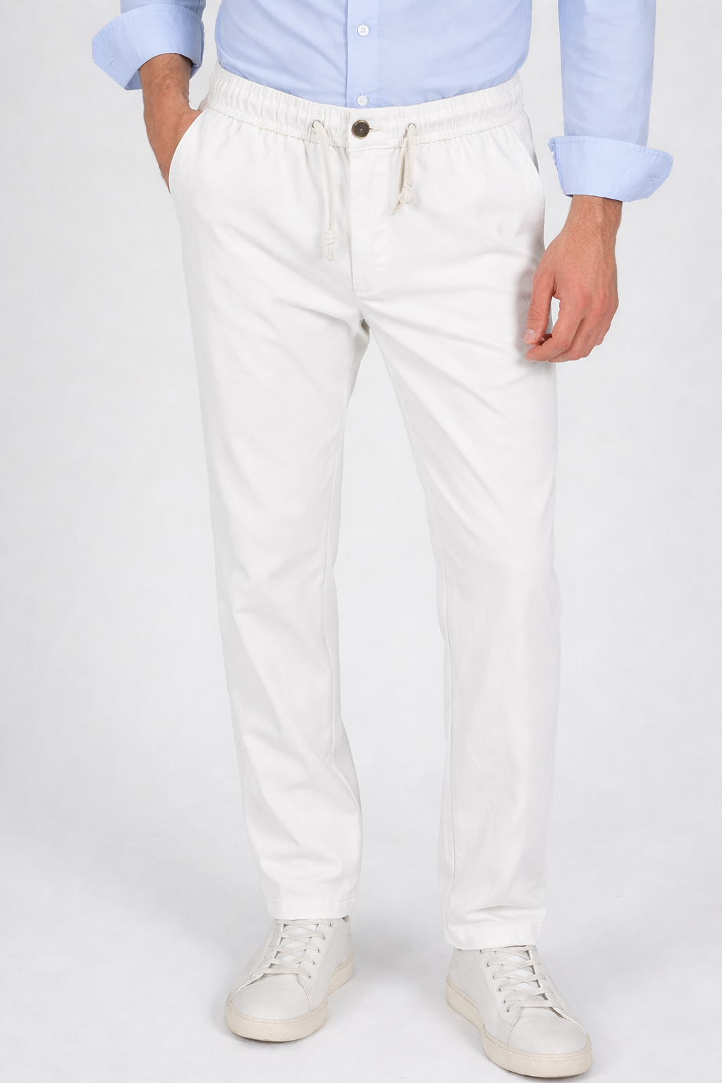 Pantalón Lino Blanco