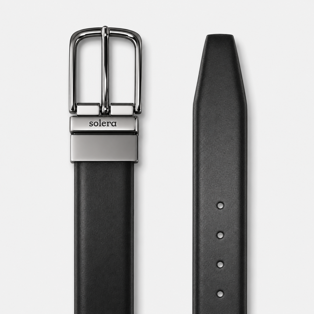 Cinturón Negro reversible burdeos