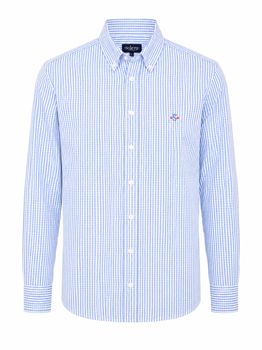 Camisa elástica celeste vichi