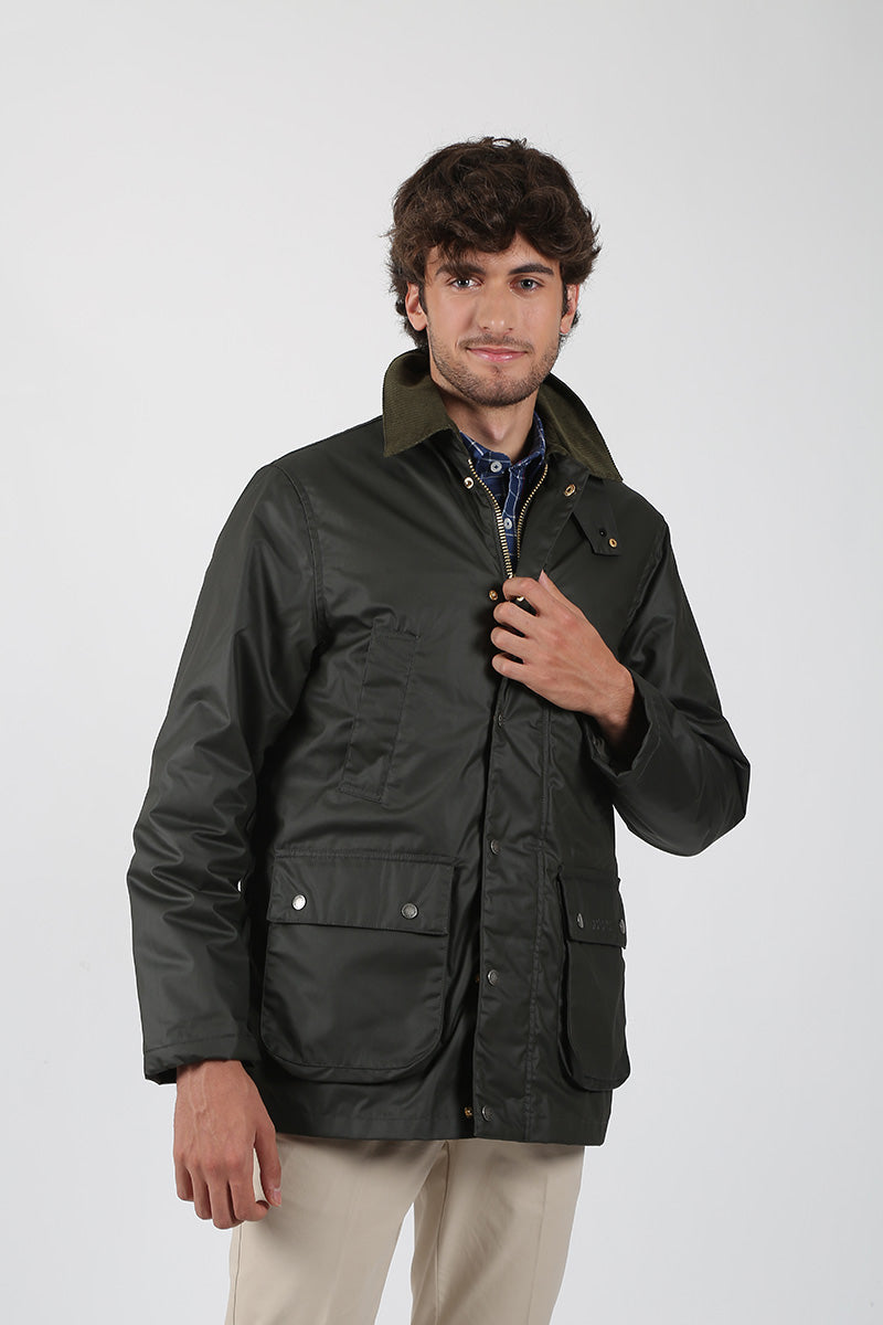 Parka tipo Encerada Kaki