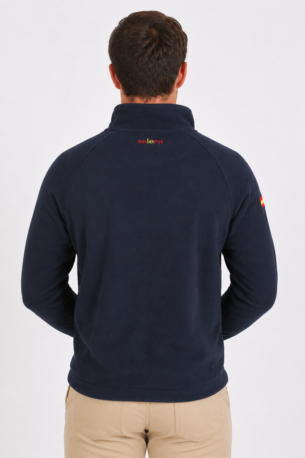 Sudadera polar marino
