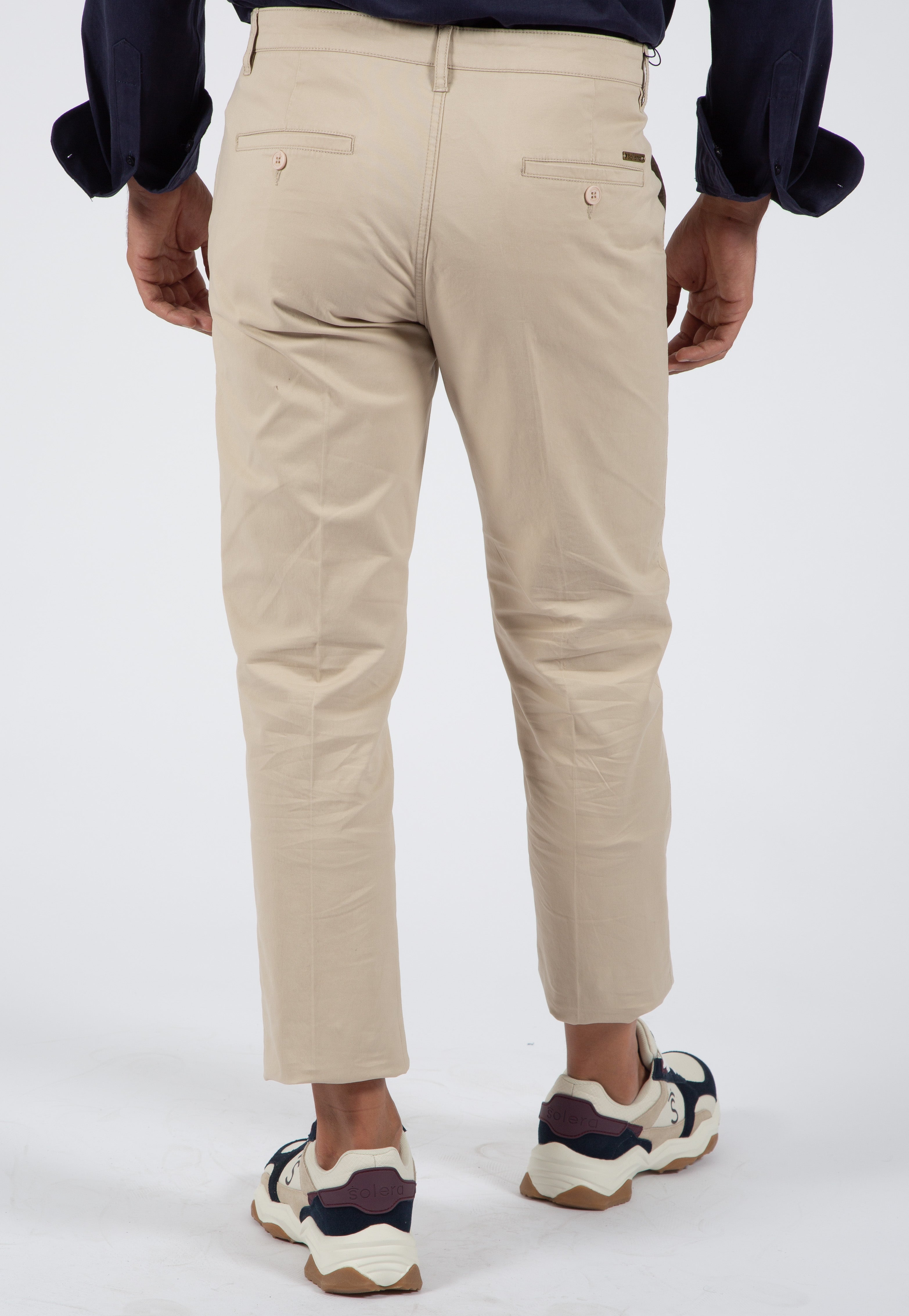 Pantalon chino beige