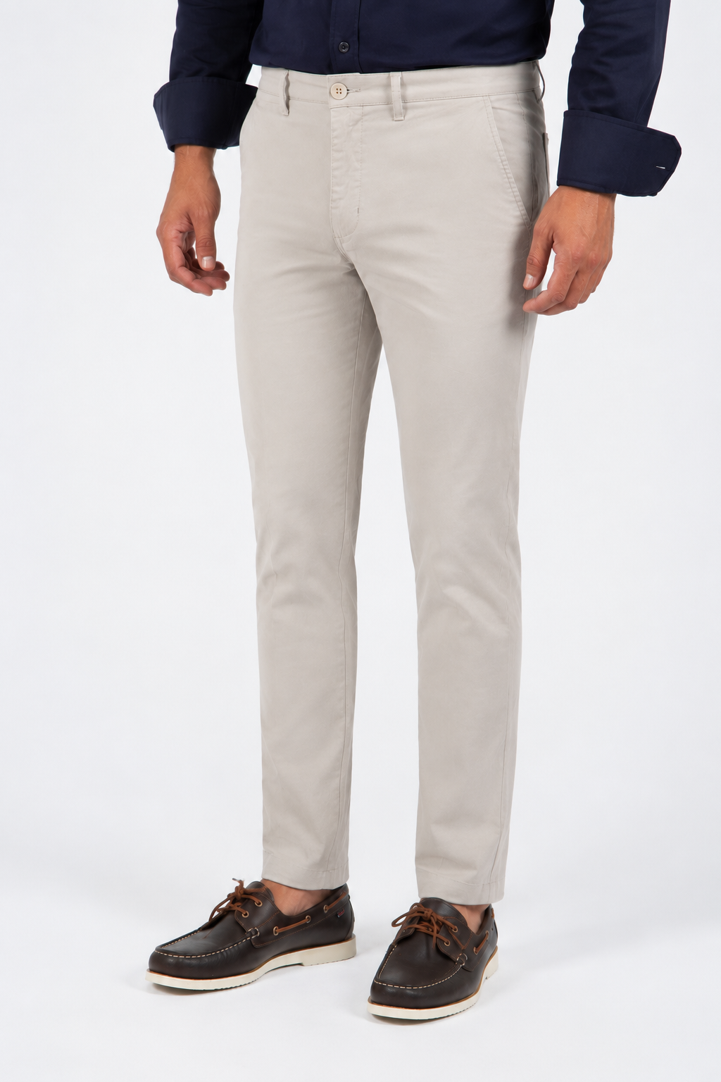 Pantalon chino beige