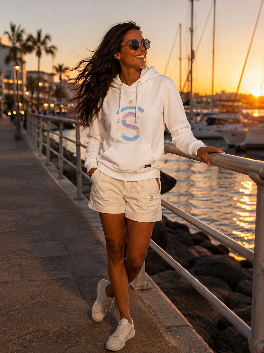 sudadera BLANCO ROTO